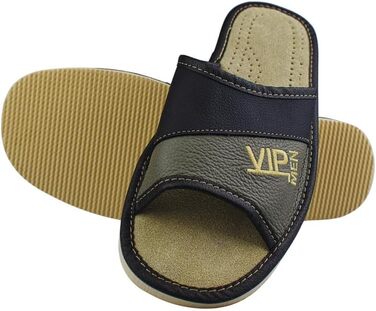 Чоловічі тапочки APREGGIO з натуральної шкіри – зручні та комфортні, сірого кольору, розмір 40-46 (EU 43)