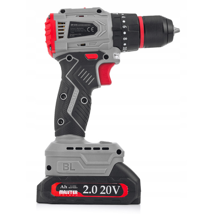 Акумуляторний шуруповерт Majster Polska 20 V MP-0430