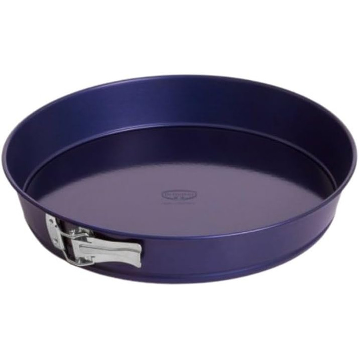 Dr. Oetker Springform Ø 32 cm Back-Liebe Enamel with Removable Bottom – Round Baking Pan with Cut- & Scratch-Resistant Enamel Base – 32 cm Cake Baking Pan with Conical Edge for Cakes, Quiches or Tarts