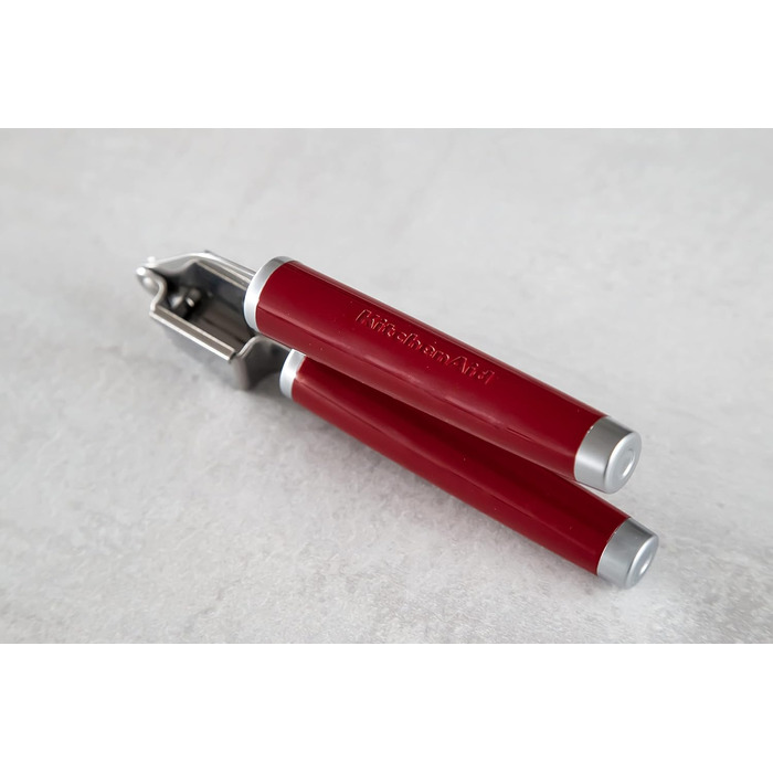 Прес для часнику KitchenAid Empire Red, нержавіюча сталь, безпечно мити в посудомийній машині