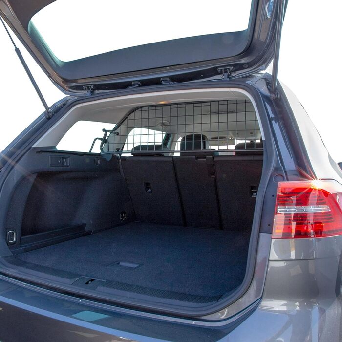 Сітка для собак Travall, сумісна з VW Passat Estate (2014-2023) / Alltrack (2015-2023), без панорамного даху. Спеціалізований захист багажника, роздільник вантажу, міцна перегородка для собак.