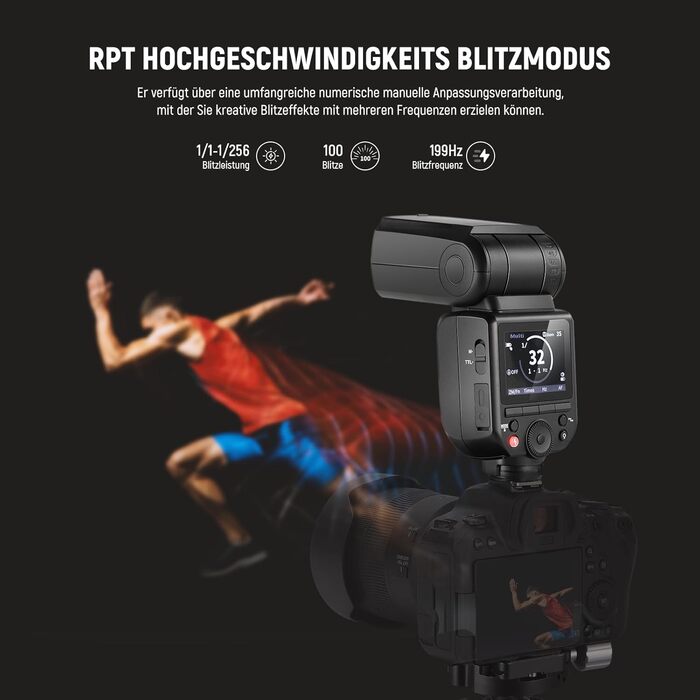 NEEWER TT560 Speedlite: Світловий спалах для Canon, Sony, Nikon, Panasonic, Olympus, Pentax та інших DSLR камер