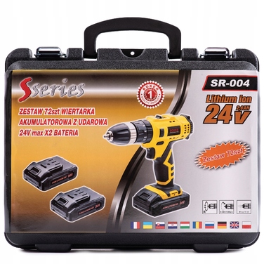 Акумуляторна шурупокрутка Boxer 24V SR-004