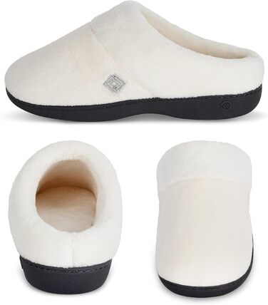 Тапочки жіночі Isotoner Classic Hoodback W з меморіальною піною, Peony, X-Large / 9.5-10 US (37/38 EU)