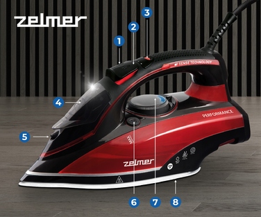 Парова праска Zelmer ZIR3210 Performance 3200 Вт