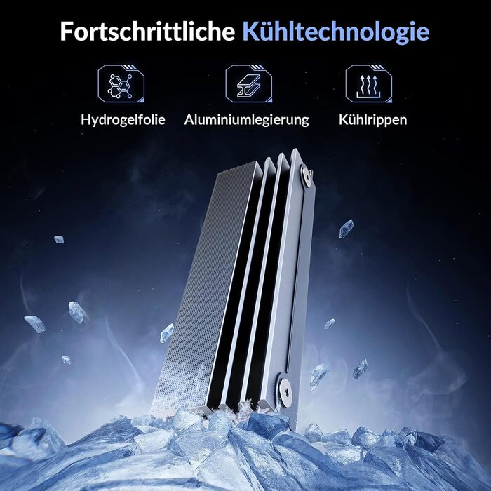 SSD iDsonix NVMe M.2 PCIe 4.0 1TB (7300 МБ/с, 5000 МБ/с) для ПК, ігор та відеомонтажу