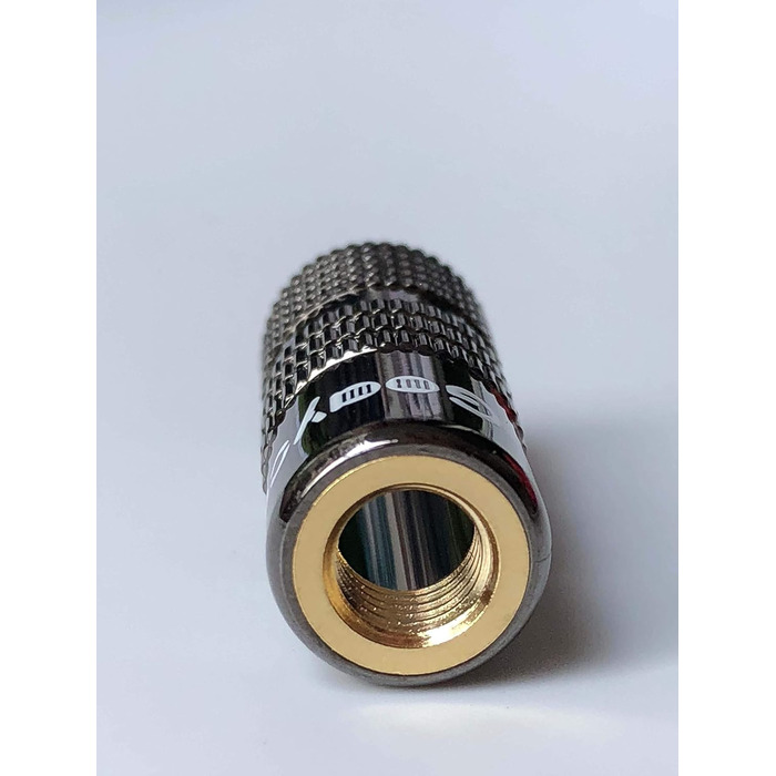 Бананові конектори 24K позолота для акустичних систем - (6 пар / 12 шт.) (24 шт.)