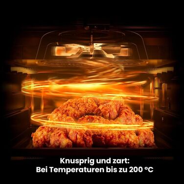 Фритюрниця Sifuplex з гарячим повітрям 6.5L з Rapid Air, сенсорне управління, 3 функції: смаження, випікання, розморожування