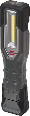 Акумуляторний LED ліхтар Brennenstuhl HL 1000 A IP54 для роботи на вулиці, 1000+200 лм, до 24 годин, COB LED, магніт, гачок, USB-C