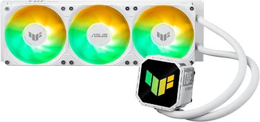 ASUS Prime LC ARGB LCD - водяне охолодження CPU з РК-дисплеєм (2.3 дюйми, помпа Asetek, 3 вентилятори ARGB, сумісність Intel LGA 1851/1700/1200/115X, AMD AM5/AM4)