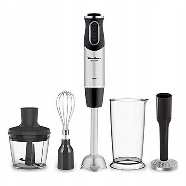 Занурювальний блендер Moulinex Quickchef DD65H810, 1000 Вт, чорний