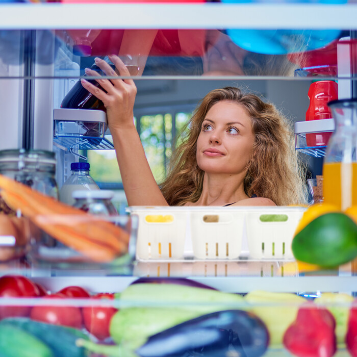 Relaxdays Refrigerator Organizer 4-Piece Set