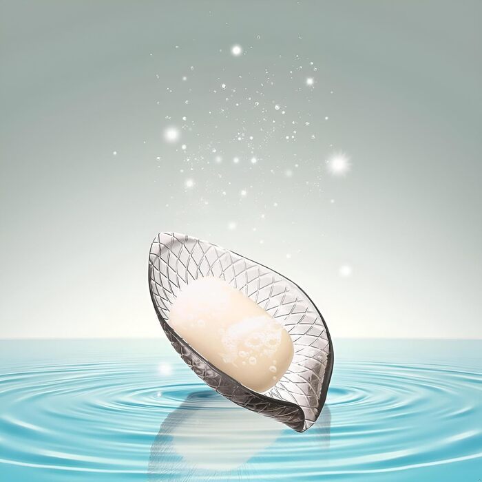 Чорна мильниця з присоском | Прозора мильниця для душу та ванни | Мильниця для мила, рушників та аксесуарів