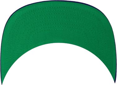 Кепка Flexfit Unisex Classic Snapback двоколірна, універсальний розмір (Heather/Navy)