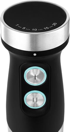 Блендер GASTROBACK #40972 Design Power Stabmixer Set 5-в-1, сріблястий, чорний