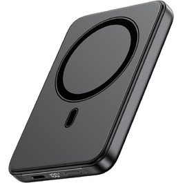 Power Bank A ADDTOP 10000mAh з бездротовою зарядкою та PD 20W - чорний