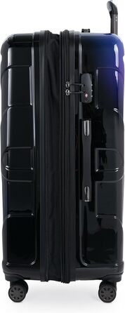 Чохол-валіза Suitline з жорстким корпусом, XL, 76 см, 96-110 літрів, ABS, TSA, Неоновий блакитний