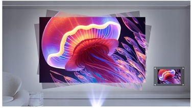 Смарт-проектор HY300 PRO 2026 Android 13, 2/16ГБ, HD + 4K, WiFi, з поворотним корпусом