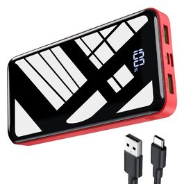 Power Bank Bextoo 27000mAh 22.5W PD Червоний - Зовнішній акумулятор для телефону