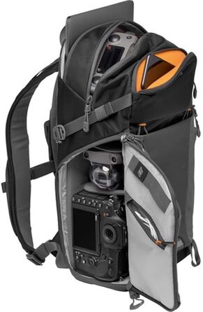 Рюкзак для фототехніки Lowepro Photo Active Outdoor BP 200 AW (LP37253-PWW), чорний/сірий