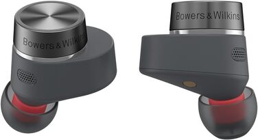 Навушники Bowers & Wilkins Pi5 S2 Storm Grey: бездротові, Bluetooth, ANC, aptX, мікрофон