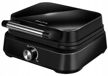 Вафельниця MPM MGO-40, 1500 Вт, чорна