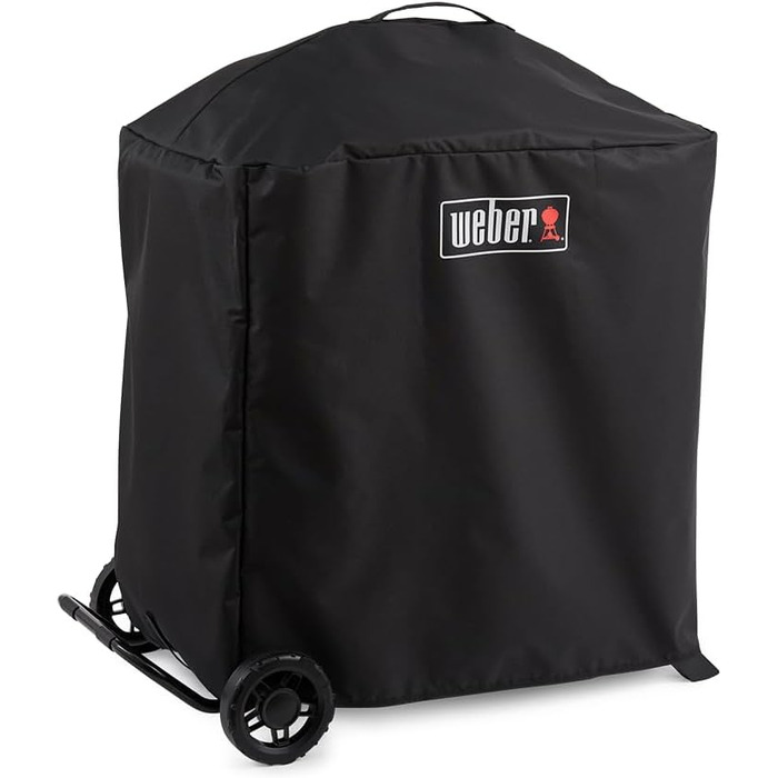 Преміум чохол Weber для гриля Traveler Compact, дихаючий, водо- та UV-стійкий, захист від вітру і опадів, чорний