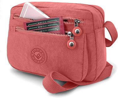 Сумка через плече жіноча та підліткова ekavale Koralle з водовідштовхувального нейлону