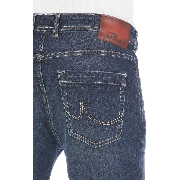 Чоловічі джинси LTB PaulX Straight Fit - сині, чорні, різних розмірів (28-40) - еластичні, зручні, якісний денім