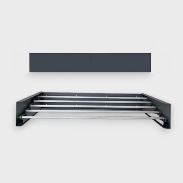 Настінна сушарка для білизни FoxyDry HIDE – розсувна, для дому та вулиці, 71x35x13 см, білий (лімітована серія)