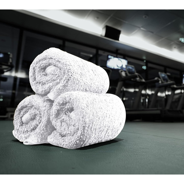 Набір м'яких фланелевих рушників для обличчя Utopia Towels, 100% бавовна, гігроскопічні, 24 шт., чорний/білий