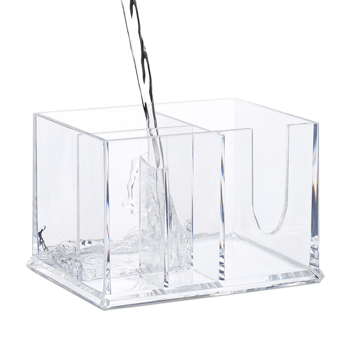 Relaxdays Cotton Swab Storage