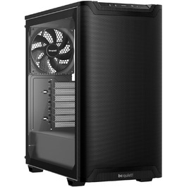be quiet! Pure Base 501 Airflow Black - Корпус ПК з вентиляторами Pure Wings 3 та скляною панеллю