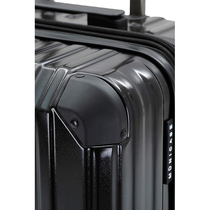 Замок для валізи TSA M816, чорний, великий кофр з міцного пластику