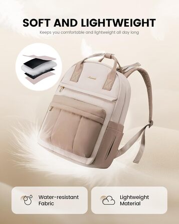 Рюкзак-переноска LOVEVOOK для мами та тата: рюкзак-діаперний мішок з пеленальною підкладкою, ремені для дитячої коляски, великий, для пологового будинку, бежевий хакі (M)