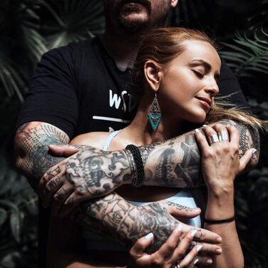 Чоловічий браслет з екошкіри та нержавіючої сталі, плетіння, стилі Рокер, Байкер, Вікінг, Готика, Панк. Чорний, 24 см.