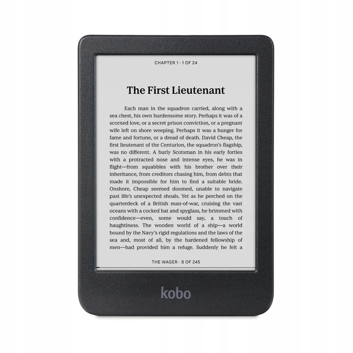 Електронна книга Kobo Clara Colour, чорна (N367KUBKKCK)