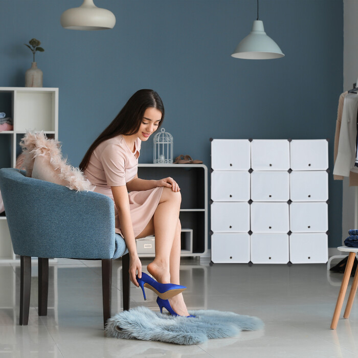 Система органайзера для взуття Relaxdays з 24 відділеннями