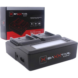 Зарядний пристрій Baxxtar Pro BP-U30/35/60/65/70/90/95/100 з LCD дисплеєм (Dual)