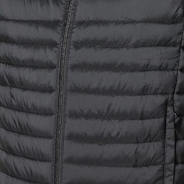 Чоловіча розпакувальна жилетка Amazon Essentials, легка, водостійка, чорна, компактна