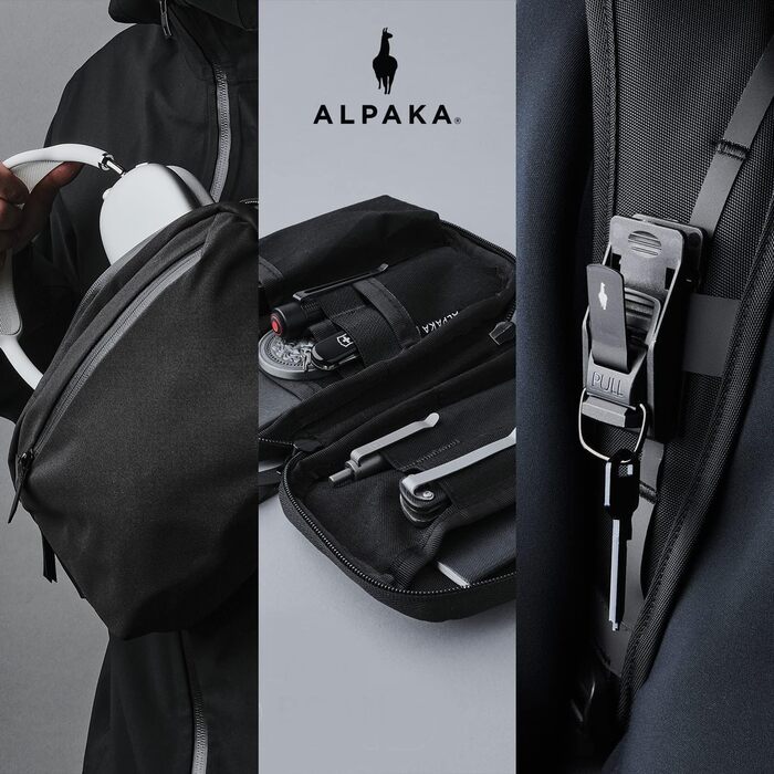 ALPAKA Tech Case Mini Travel Organizer Bag for Electronics, Cables, Cell Phone, Tech Bag for Electronic Accessories
