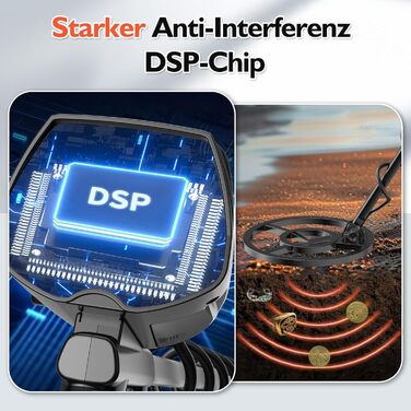 Металодетектор OMMO Pro для дорослих та дітей, USB, водонепроникний, 3 режими, преміум-якість