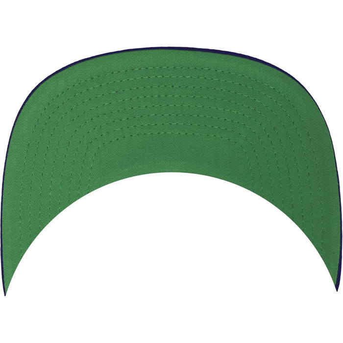 Кепка Flexfit Unisex Classic Snapback двоколірна, універсальний розмір (Heather/Navy)