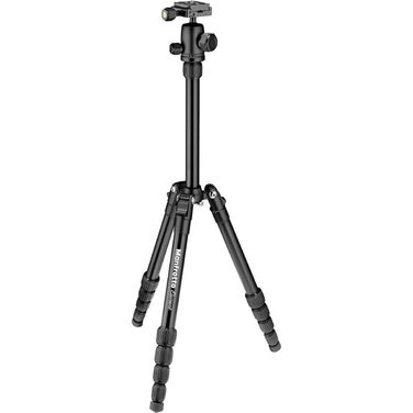 Компактний легкий штатив Manfrotto Element Traveler S, чорний (mkeles5bk-bh)