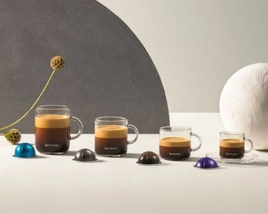 Кавомашина KRUPS NESPRESSO Vertuo Pop XN9205, червона