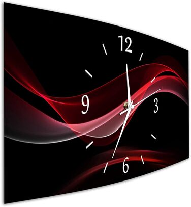 Image Manufacturing Wall Clock Wall Clocks Analog Radio-controlled Wall Clock or Quartz Wall Clock Quiet Movement No Ticking Silent 9597-1a Living Room