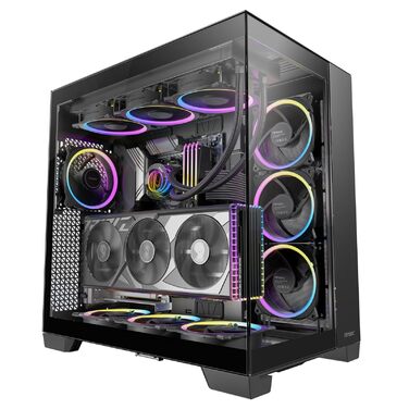 Корпус Antec C8 для RTX 40: двокамерний, з підтримкою 360 мм радіатора, без інструментів, Typ-C, високий повітряний потік