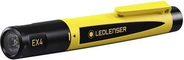 Світлодіодний ліхтар Ledlenser EX4 для майстерні, вибухозахищений, на батарейках AAA, 50 лм, водонепроникний IP68, для зони EX 0/20