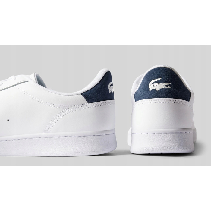 Кросівки Lacoste Carnaby Set 748SMA0111407 білі шкіряні класичні, розмір 43