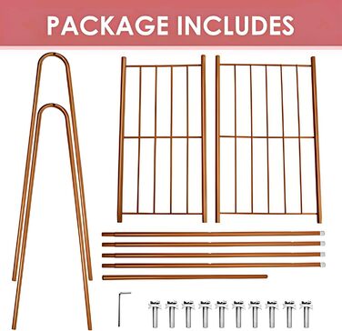 Стійка для одягу на колесах, Clothes Rack - міцна конструкція, стійка для зберігання одягу (колір: кавовий)